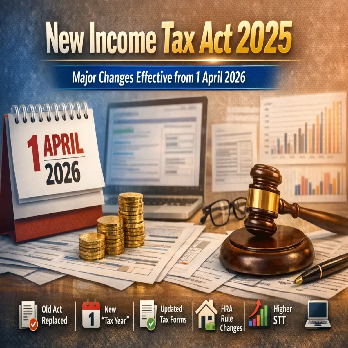 New Income Tax Act 2025: Complete Analysis of Changes Effective from 1 April 2026